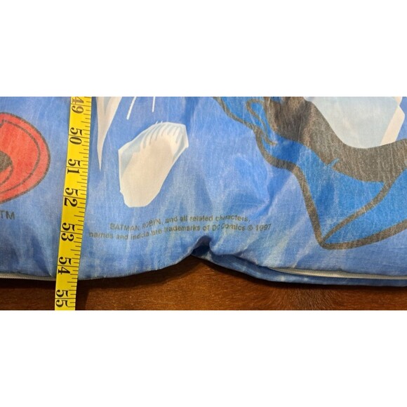 Batman Adventures Robin Mr. Freeze 1997 Kids DC Comics Sleeping Bag Zip up Vtg - Picture 4 of 5